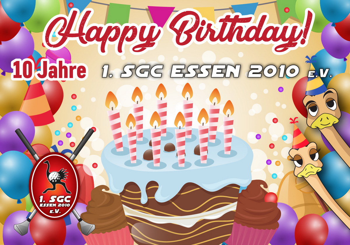 Happy Birthday 10Jahre SGC