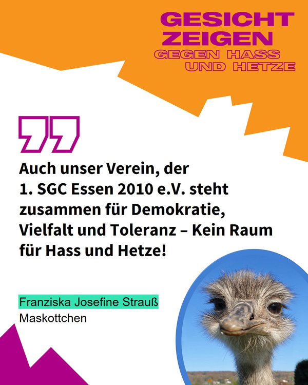 FJS gemeinsam gegen Hetze